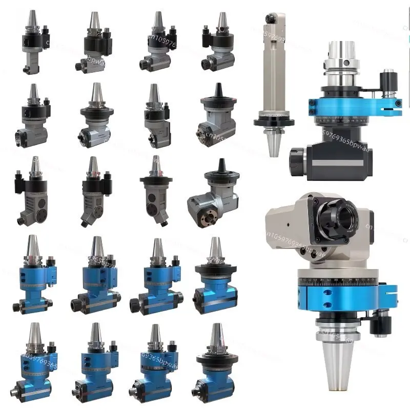 90 Degree  Head Side Milling Drilling Tapping Right Angle Seismic Shank 360 Degree Rotatable Angle