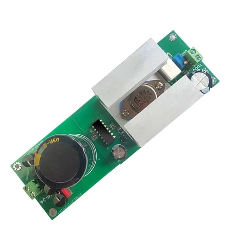 A01F-Adjustable Unipolar Voltage 2N3055 Linear Power Supply Module Featuring Over-Current& Over-Voltage Protection(2Mv Ripple)