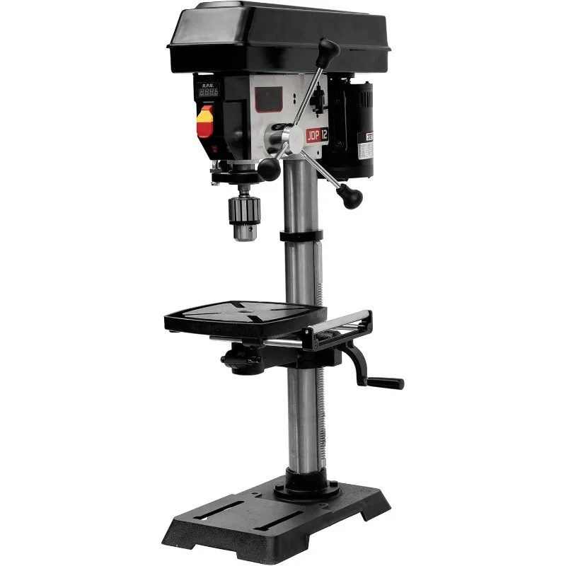 home.12-Inch Variable-Speed Benchtop Drill Press, 1/2 , 1Ph 115V (Model JWDP-12)