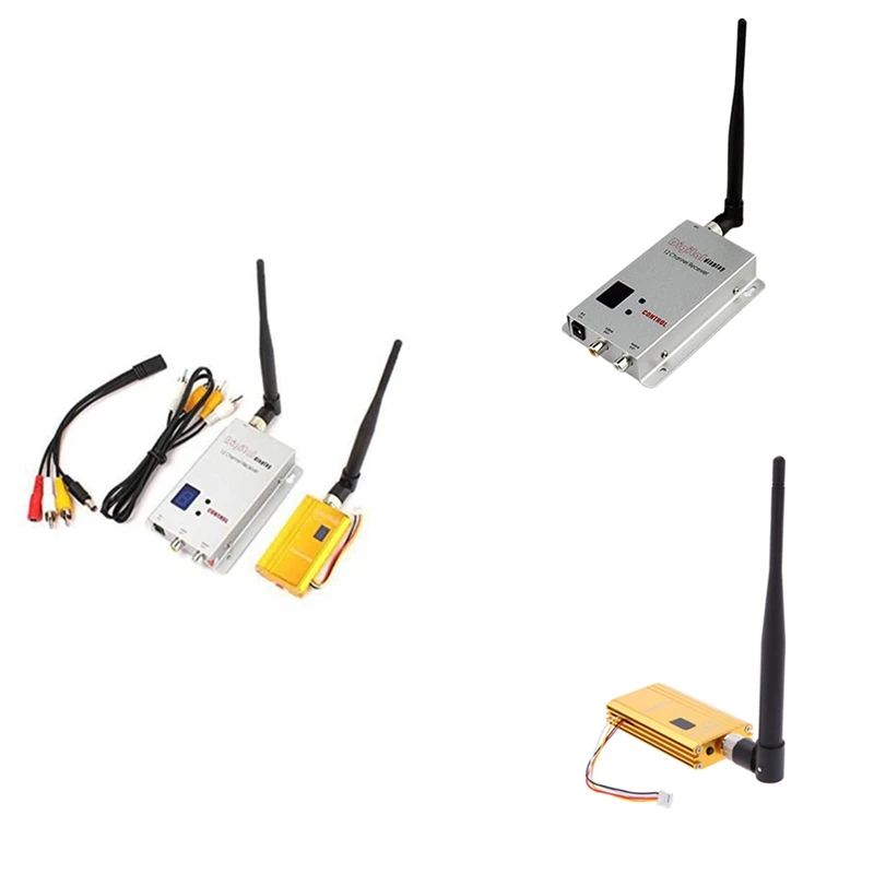 FPV 1.2Ghz 1.2G 8CH 1500Mw Wireless AV TV Audio Video For QAV250 250 FPV RC