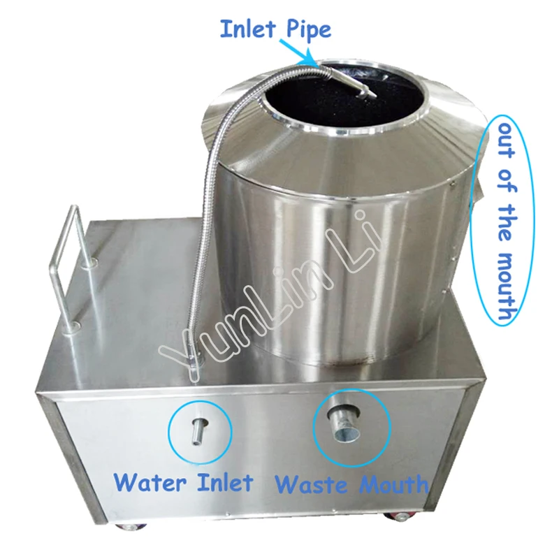 Заводская новая машина для очистки картофеля 150-220 кг/ч Популярная машина для очистки картофеля сладкого картофеля