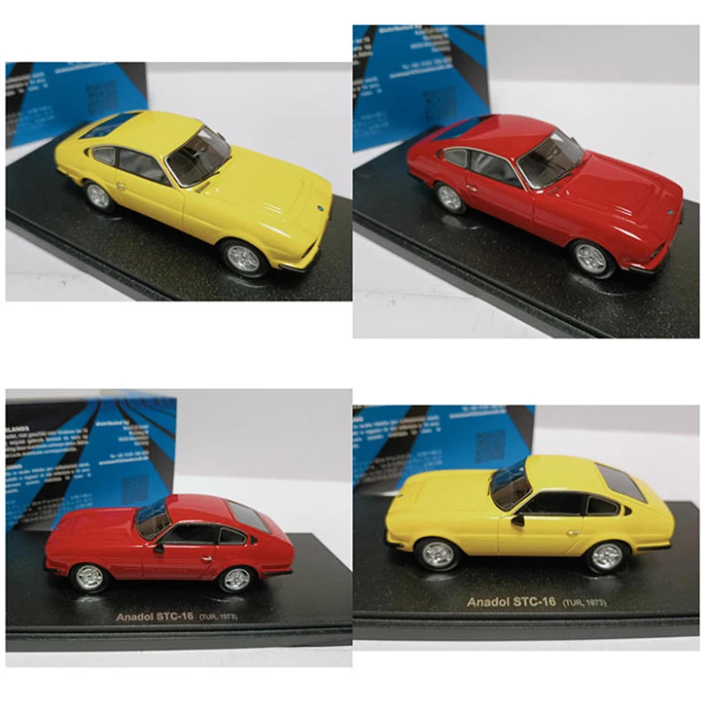

Autocult 1/43 Anadol STC-16 1973 Two-door Sports Car Resin Simulation Car Model Static Collection Decorated Holiday Gifts Toys