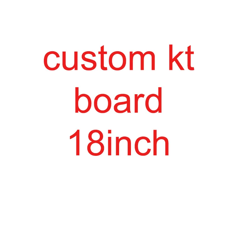 18inch custom kt board cutouts