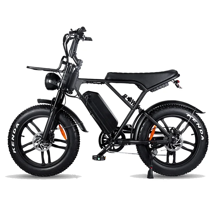 H9 20inch 1000w Electric Bike 750w Fat Tire Bicycle Beach Cruise E-bike All Terrain Offroad Ebike Bicycle