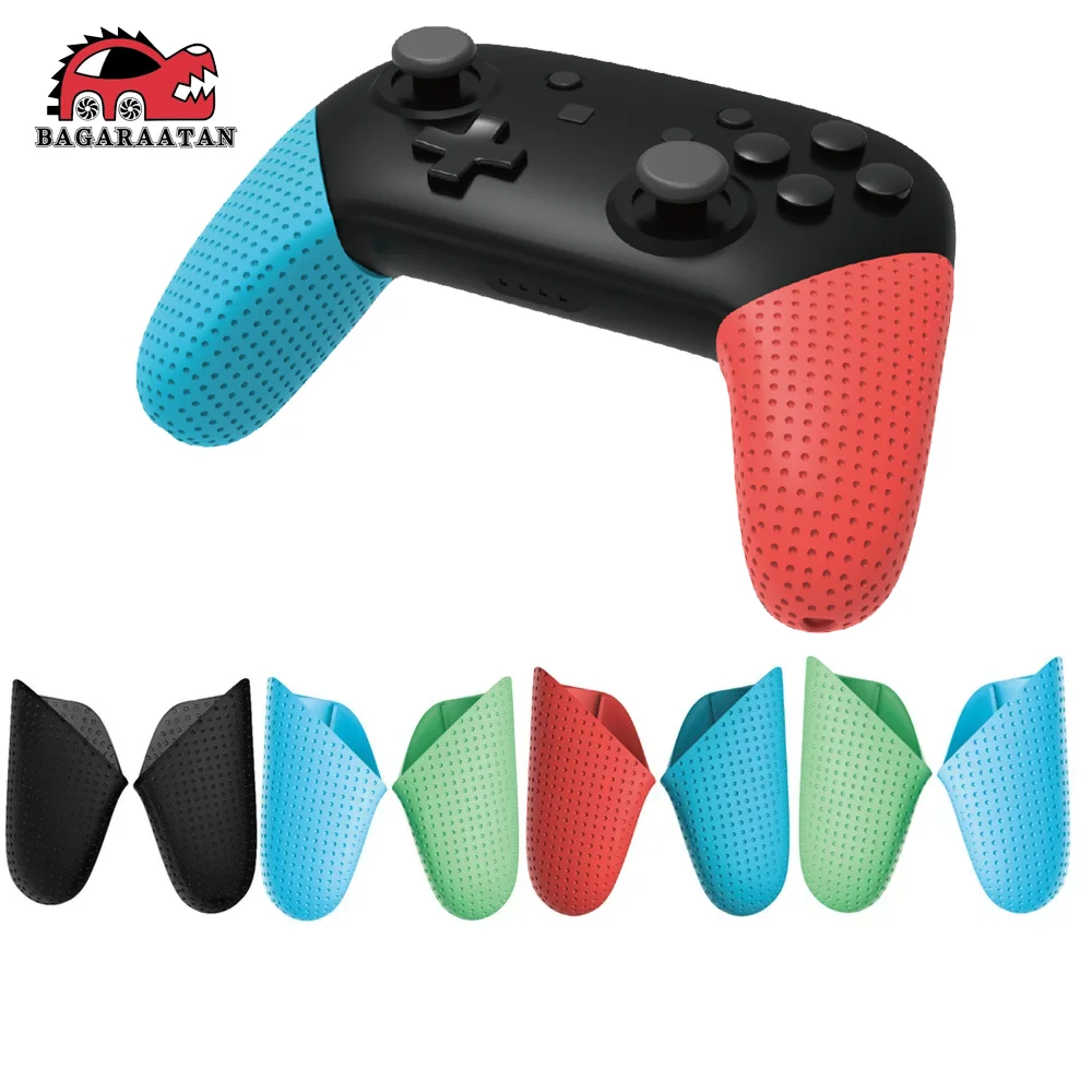 Нежный чехол для рукоятки «сделай сам» для Switch Pro, сменный геймпад, противоскользящие ручки для контроллера Nintendo Switch Pro