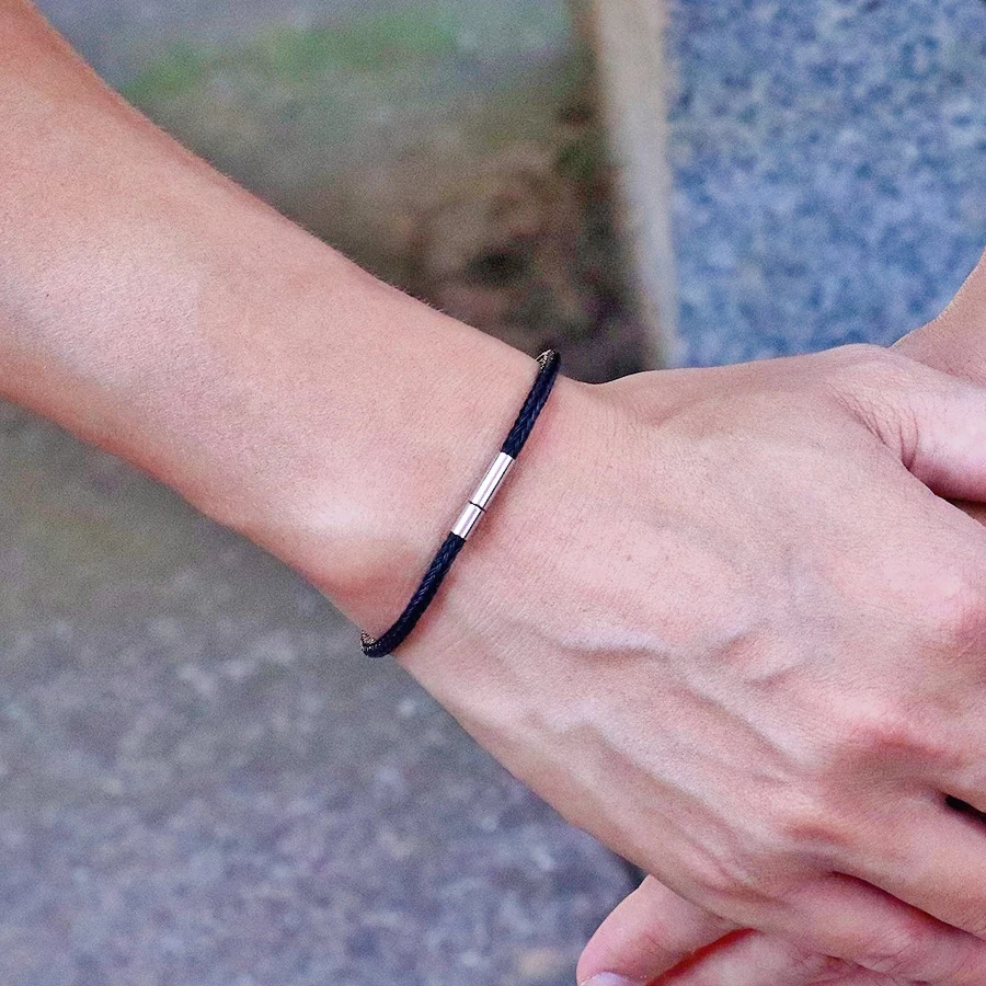 Minimalism 3mm Grade A Rope Bracelet Men Women Multicolor Handmade Knitted Easy Clasp Ethnic Wish Braclet Couple Friend Jewelry