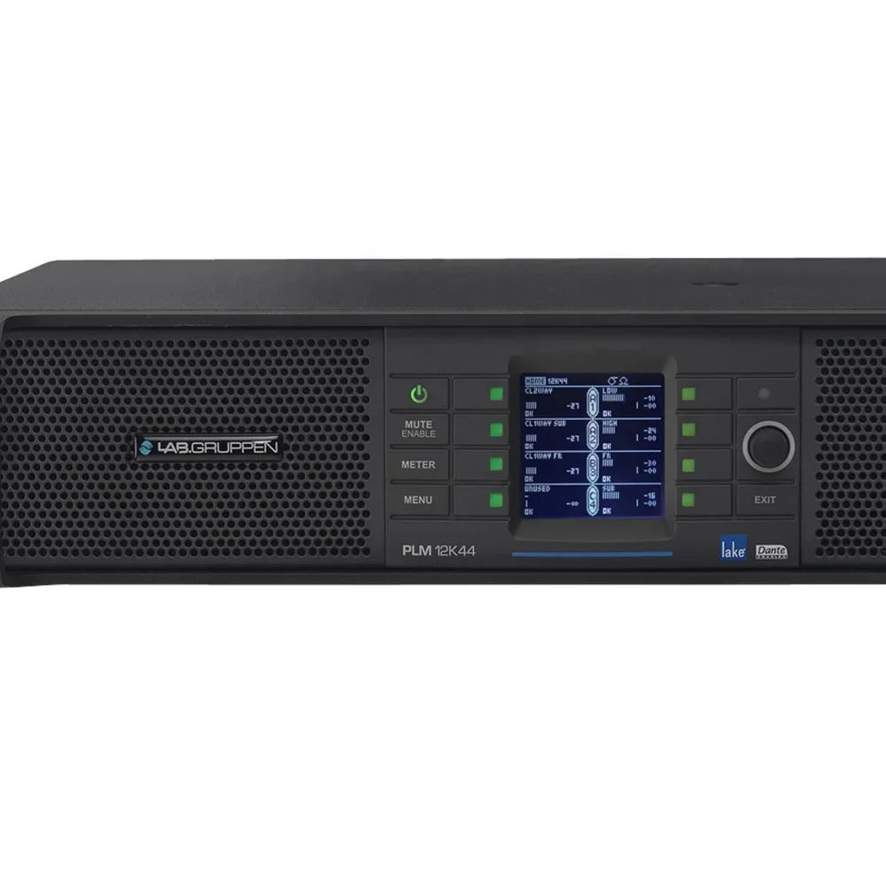 Lab.gruppen PLM 12K44 Digital Class TD Amplifier 4-Channel 12000w Line Array Speaker System Power Amplifier