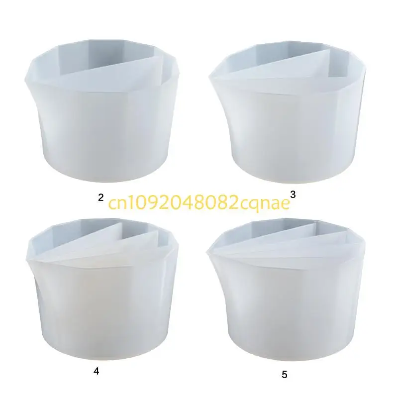 Clear Silicone Epoxy Resin Mixing Cups Distribution Measuring Cup DIY Epoxy Resin Tools for Jewelry Making Hobby Craft