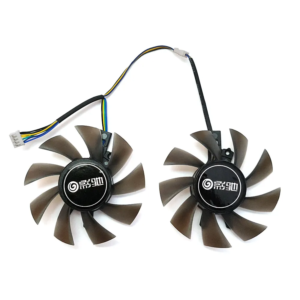 Baru 1LOT 75MM 4PIN GA82S2H T28015SH GTX 1060 Kipas Gpu, untuk Galaxy GTX 1060 1050 960 950 、 KFA2 GTX 1060 Kipas Pendingin Kartu Video