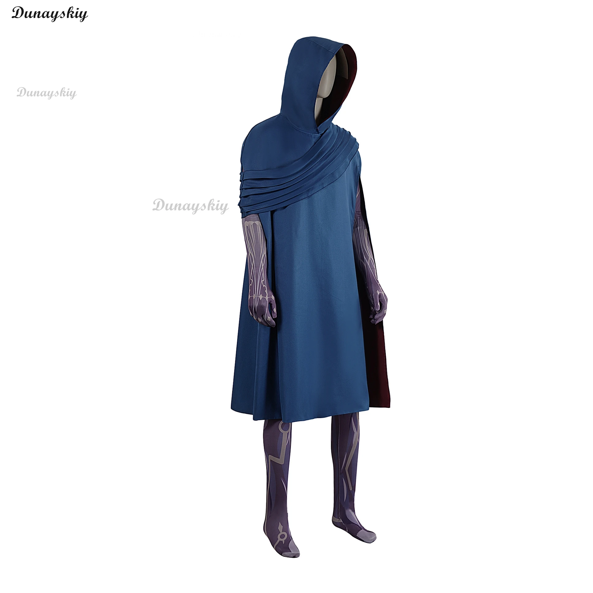 # $%) لعبة LOL Arcane 2 Viktor COS ()(*&......% شعر مستعار للرجال فيكتور شعر مستعار بقلنسوة بدلة عباءة ملابس حفلات الهالوين كرنفال مخصصة