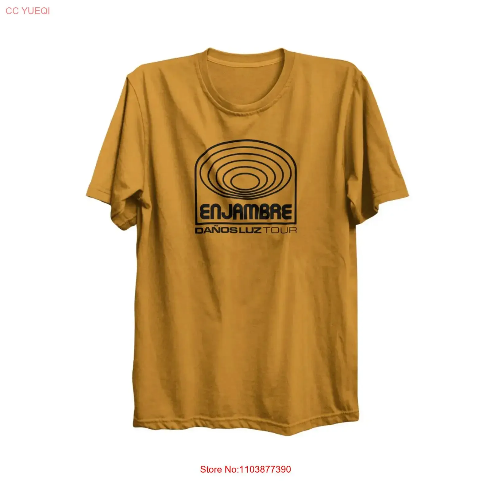 NUEVA Camiseta de la Gira de Enjambre Band para Fans, Talla Completa S-5XL, Amarilla TA219, Estilo Vintage Lavado, Ropa de Diseñador Unisex, Suave para Hombre