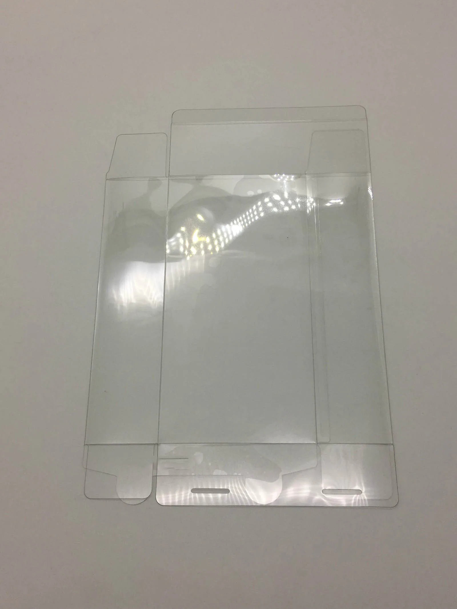 Transparent PET Protective cover for 3DS Japan version game console protection box collection clear display box storage case