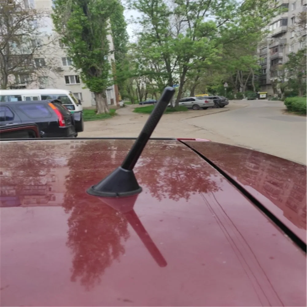 Car Short Stubby Mast Antenna for Renault Koleos Clio Scenic Megane Duster Sandero Captur Logan