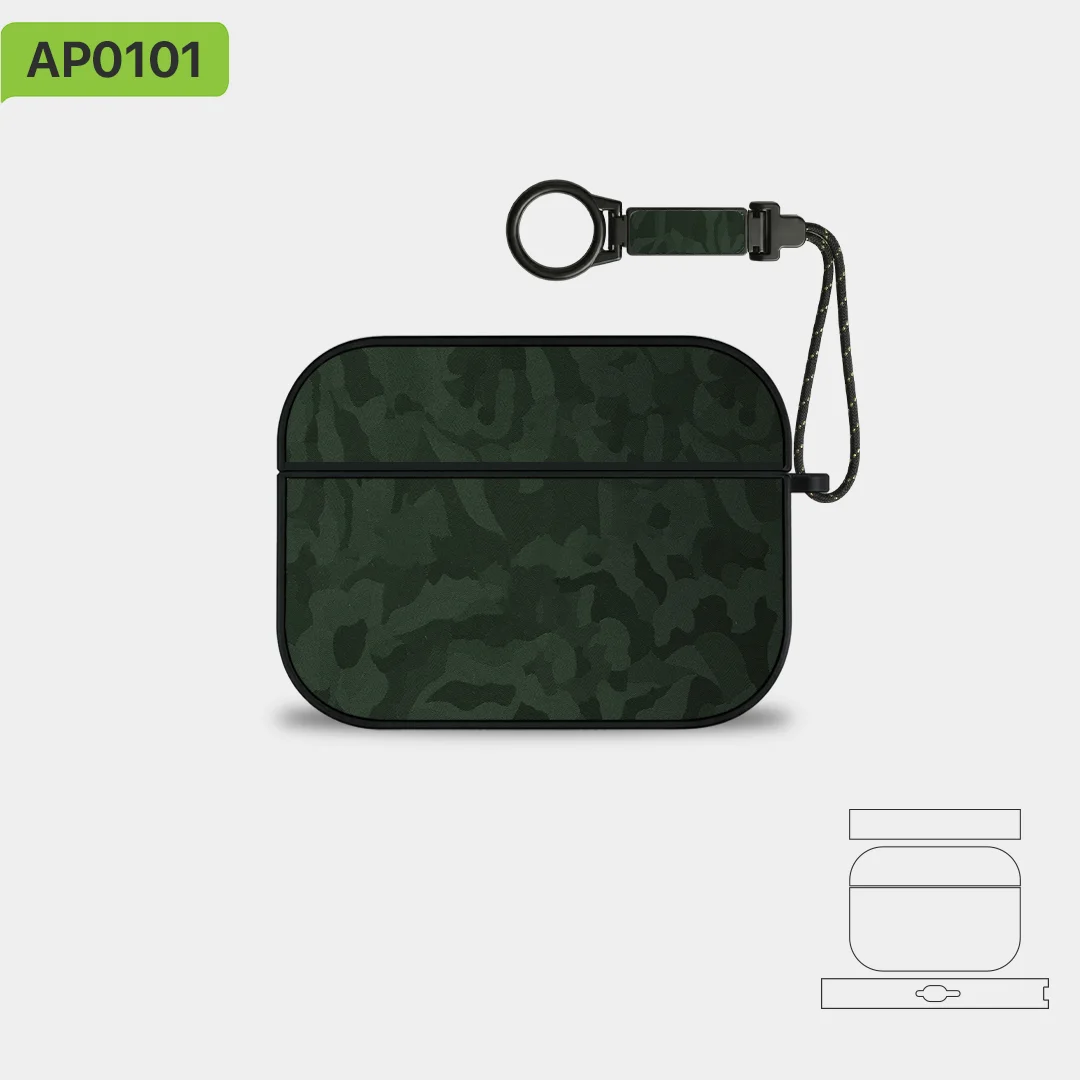 Premium Custom Skin For Airpodspro3/ pro2  With Ring Holder with Lightweight with Skin Sticker Anti-Drop, Scratch Resistant