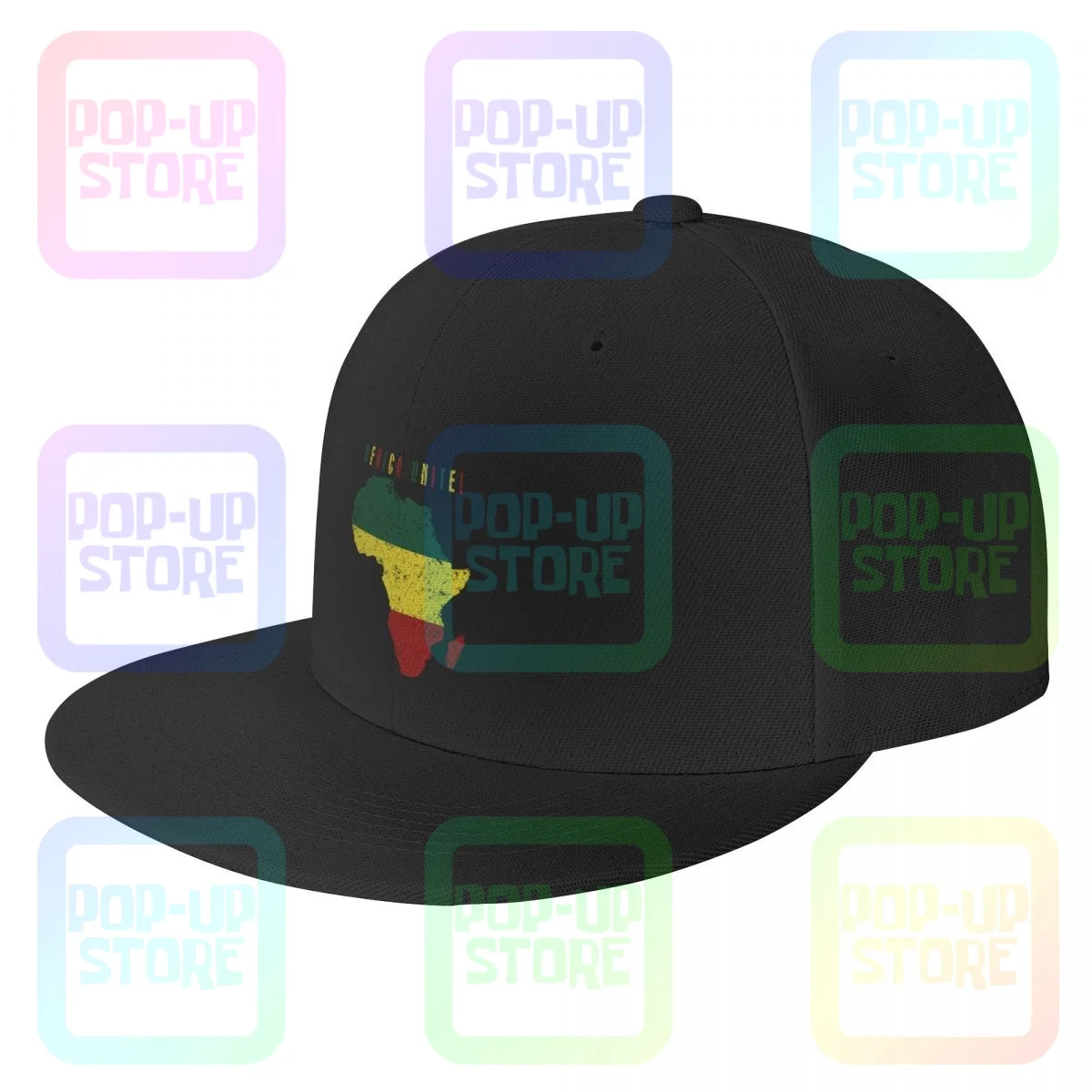 Pop Rasta Rastafari Babylon Irie Reggae Jamaica Ethiopia Snapback Cap Headwear Baseball Caps