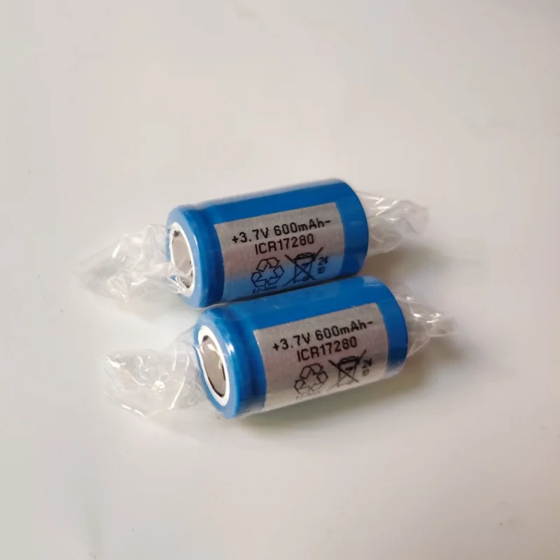 2pcs/lot ICR17280 17280 600mAh 3.7V  electric toothbrush rechargeable  lithium ionbattery