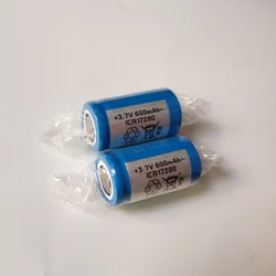 2pcs/lot ICR17280 17280 600mAh 3.7V  electric toothbrush rechargeable  lithium ionbattery