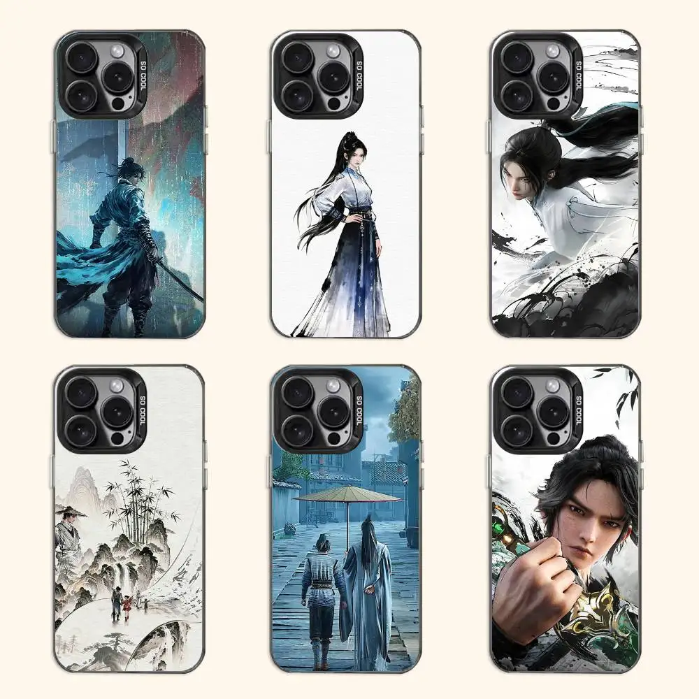 

S-Sword Comes Anime Phone Case For iPhone 17 16e 16 15 14 13 12 11 Pro Max X XR XS MAX Back Cover