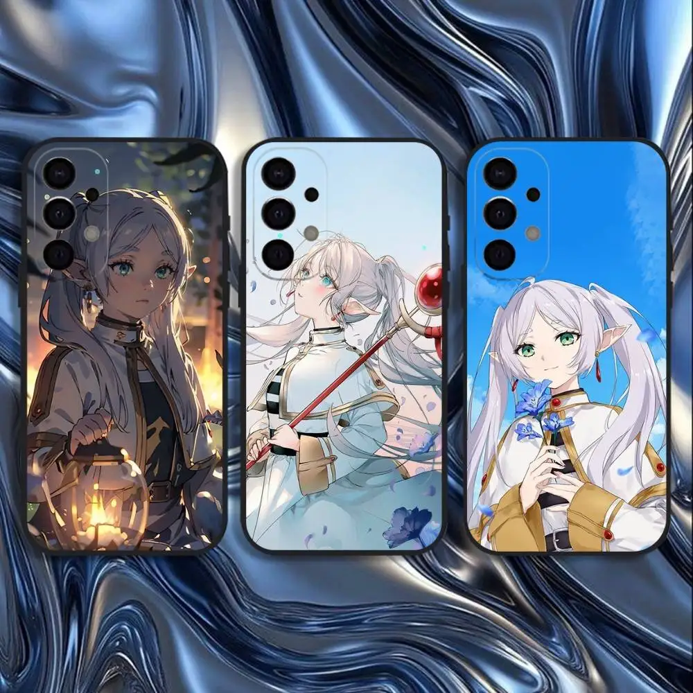 

S-Sousou No F-Frieren Phone Case For Samsung S25,S24,S21,S22,S23,S30,Ultra,S20,Plus,Fe,Lite,5G Black Cover