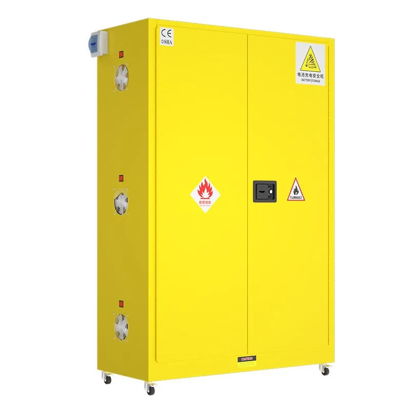 Lithium battery charging explosion-proof cabinet, lead-acid battery charging safety cabinet