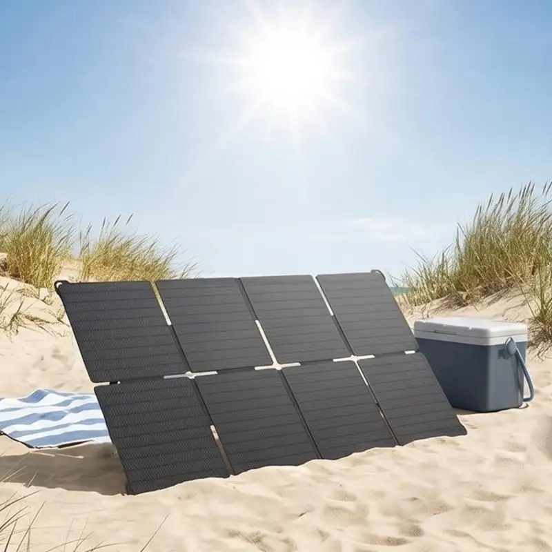 

80W Flexible Solar Panel 5V/12V/20V High Efficiency Outdoor Cellphone Solar for Outdoor Camping Emergency D2RC