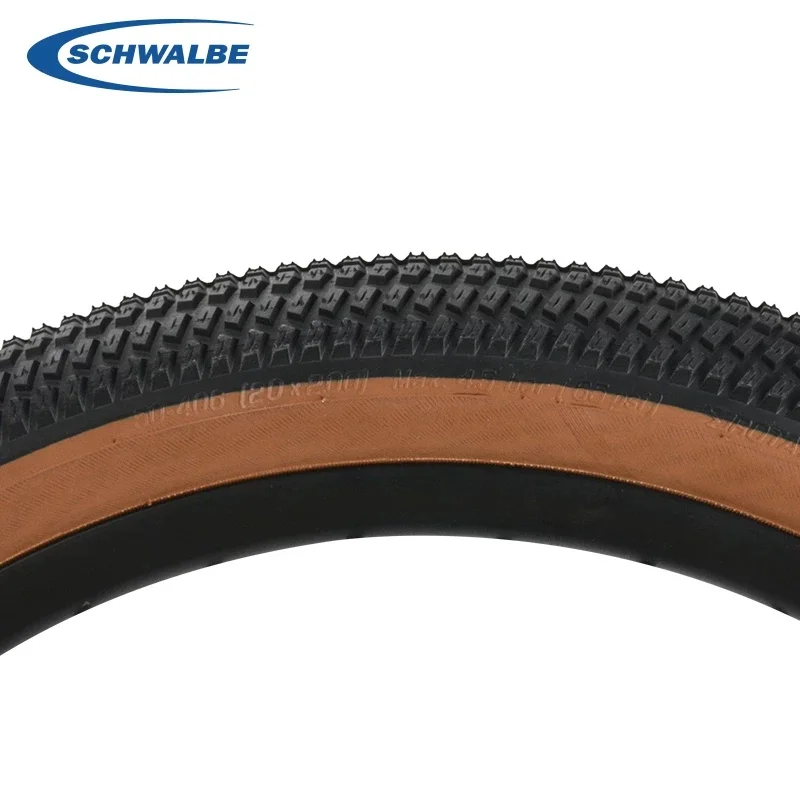 Schwalbe BILLY BONKERS 20x2.0 50-406 Tire for Dirt Jump PumpTrack Bike Brown Edge Bicycle Folding Tyre Lightweight Folding Tires