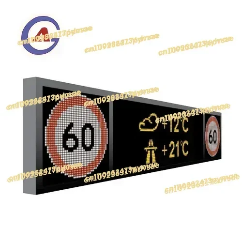 NEW Matrix Screen Display Sign Road Traffic Dynamic Message Sign variable message display