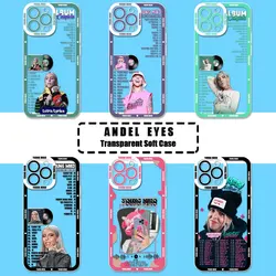 Transparent Soft Case For iPhone 11 12 13 Mini 14 15 Pro Max 7 8 Plus X XR XS 14 15ProMax Phone Case Hot Young Miko Rapper Cover