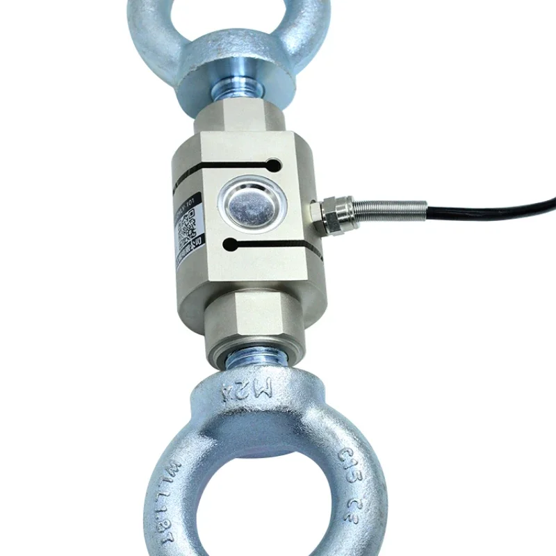 

Alloy steel column type S-type tensile pressure push-pull force weighing sensor batching hook scale