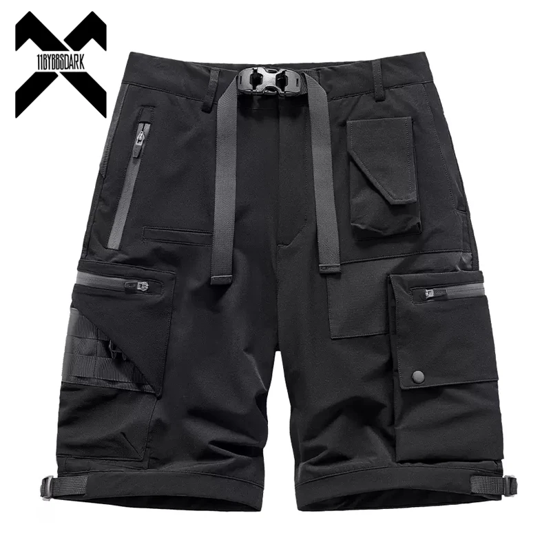 Tactical Shorts Men 2023 Summer Fashion Functional Multi Pockets Quick-drying Shorts Techwear Hip Hop Streetwear Short Pants