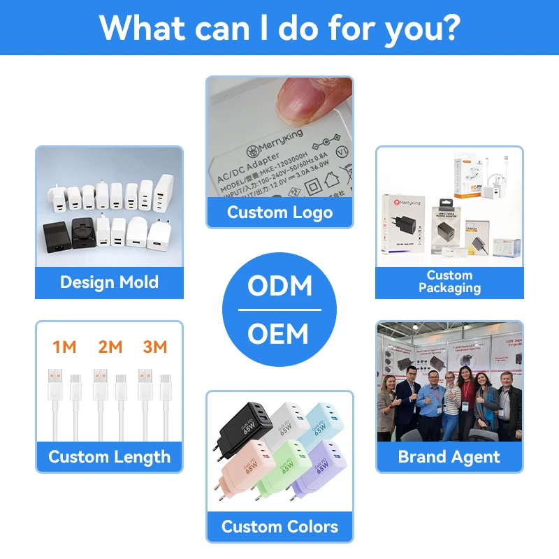 OEM/ODM ultra Thin EU/KC Plug  GaN KC CE GS UL-AR 20W PD Fast Type c Charger 30W Super Fast Usb c Charger for Smart Phone