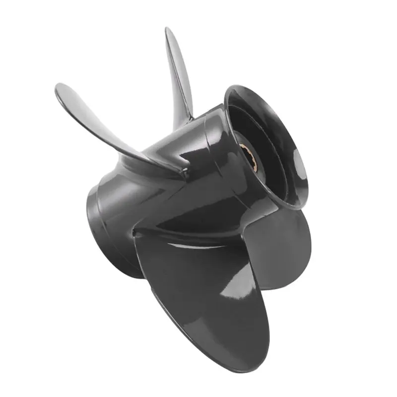 4Pcs 9 1/4X11 Boat Outboard Propeller, For Yamaha Honda 9.9HP F9.9 15HP F15C F15 F20 BF8D/BF9.9D BF9.9/BF15A BF15D/BF20