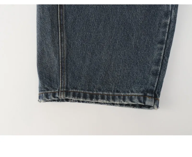 2026 Kinder-Jungen-Jeans UNITIM Herbst Kinder Jungen Gerade Denim-Hosen Lose Elastische Taille Junge Teenager Jungen Weite Hosen – Detail 20