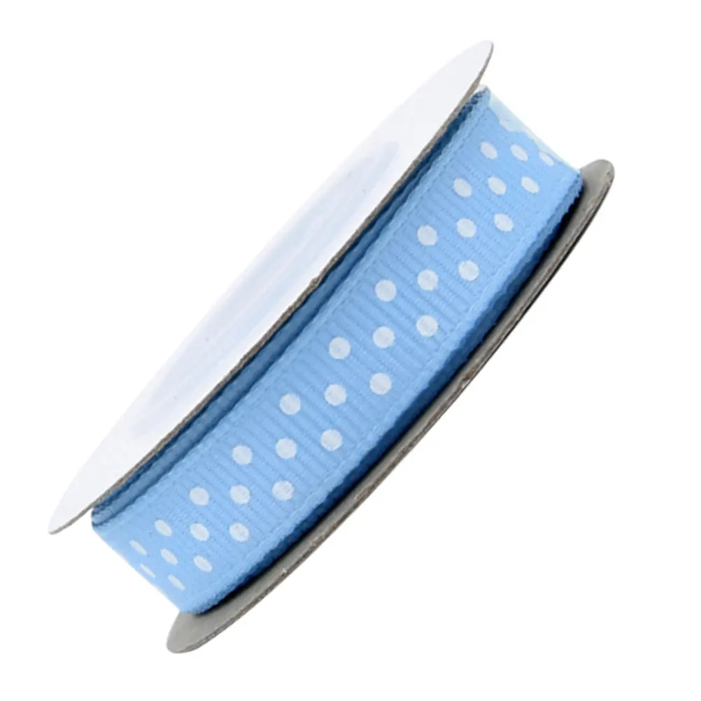 

5 Rolls Round Dotted Ribbed Ribbon Durable Ribbon Band for Cake Gift Party Decoration DIY Crafts Party Decoration Craft