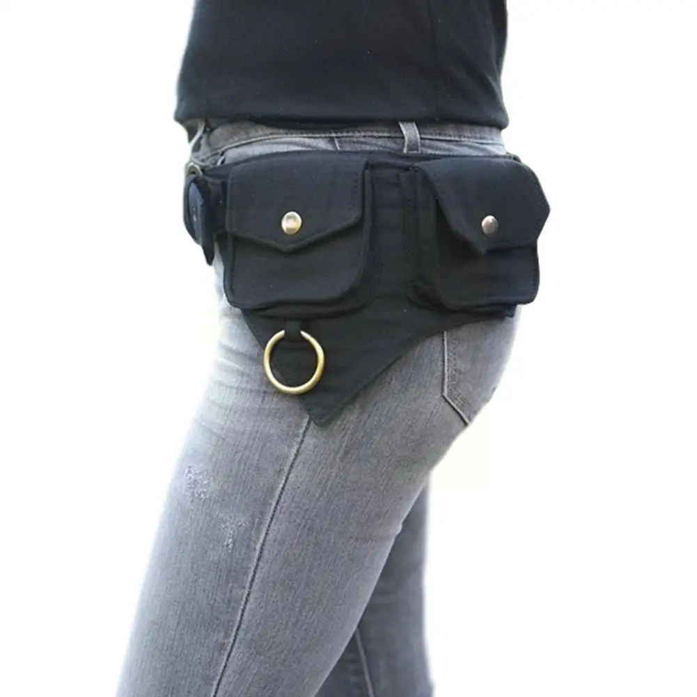 Ceinture ou sac de style hip-hop pour femmes, sac de taille conçu pour les femmes, rue de l\'argent, sports de plein air, vente en gros, K2F8