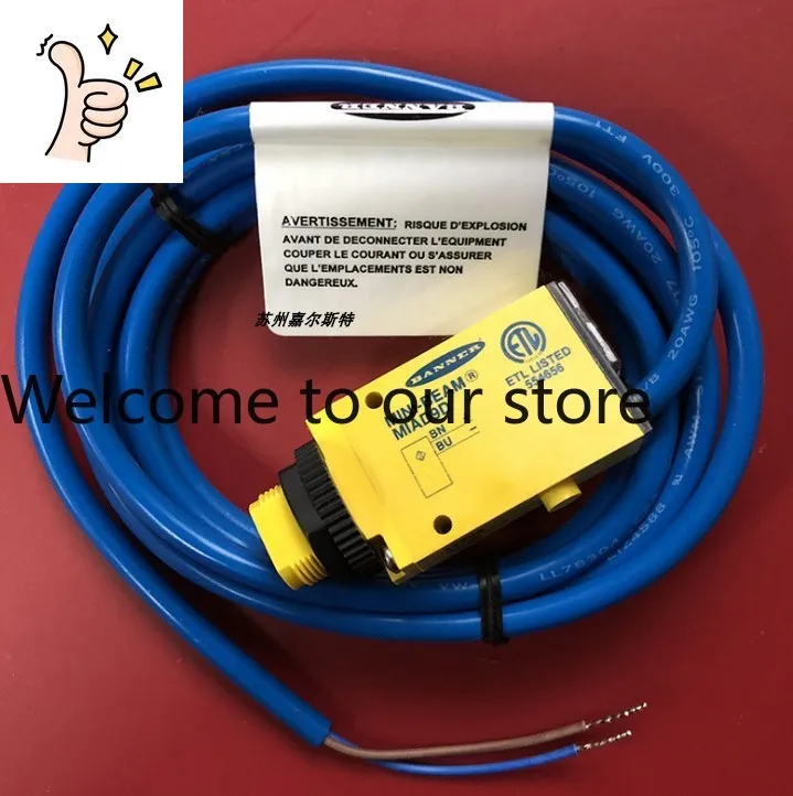 Brand New Original, American BANNER Photoelectric Switch MIAD9D 554656