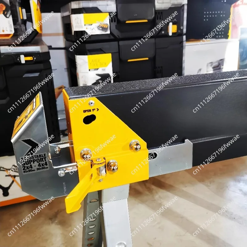 Sawing table bracket woodworking folding support material height adjustment saw horse TB-C700