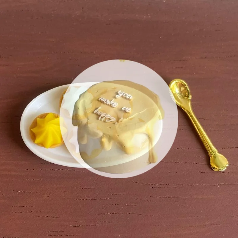 

1/5Pcs Miniature Dollhouse Cream Cake Dessert Christmas Strawberry Ice Cream Cup Pretend Play Kitchen For Kids Toy Accessories