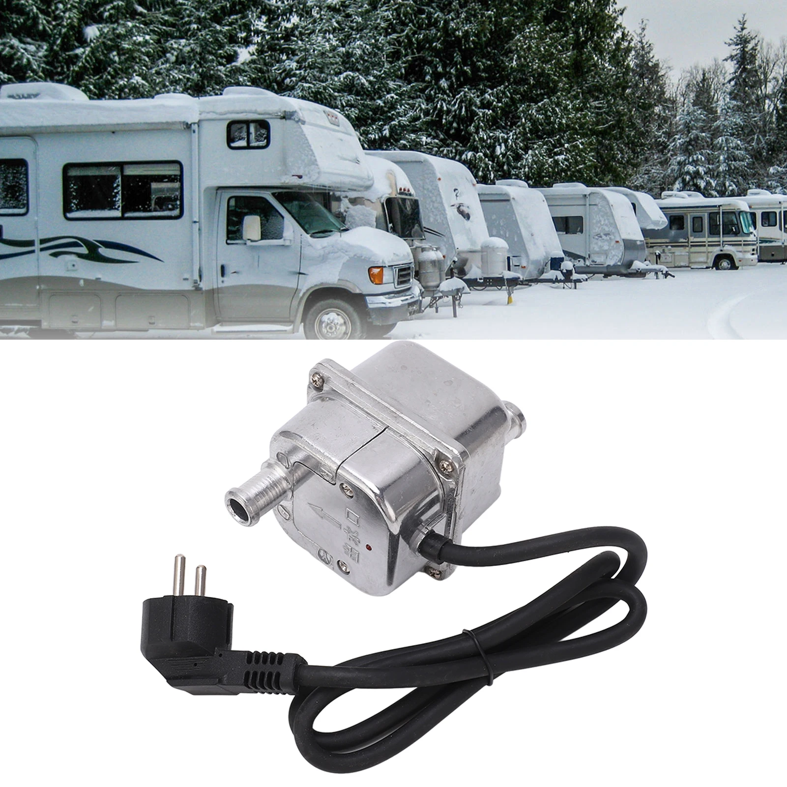 1500 واط محرك السيارة المبرد سخان سيارة التسخين المسبق سخان التوقف ل 1.5L RV شاحنة قارب تخييم السيارات نظام المحرك الملحقات #2