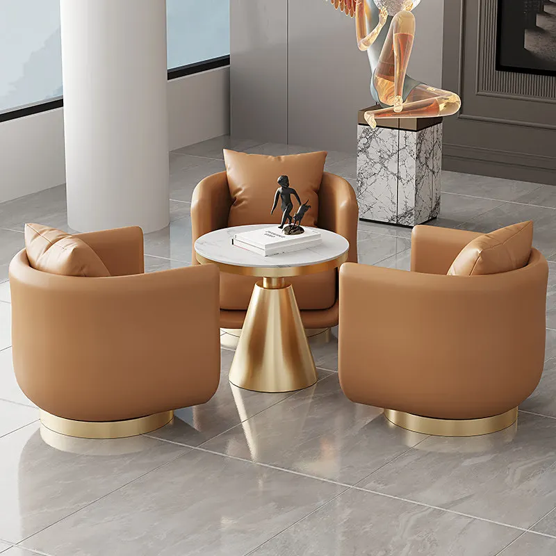 Luxury Modern Chairs Balcony Ergonomic Gaming Comfortable Chairs Spinning Reading Sillas Para Salon De Bellezs Home furniture