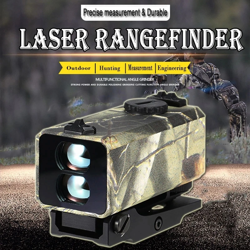 Mini Laser Automatic Range Finder for Outdoor Hunting, Real-time Display Distance Speed Measuring, LRF Rangefinder,700m, LE032