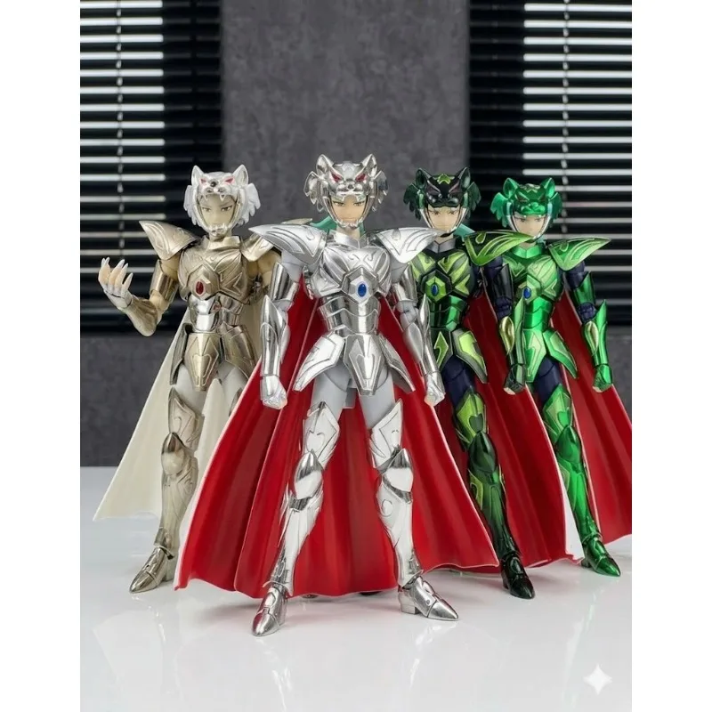 【Em Estoque Envio em 16h】 Saint Seiya JModel Zeta Mizar Syd Alcor Bud EX God Warrior Myth Cloth Action Figure Metal Armor Toy
