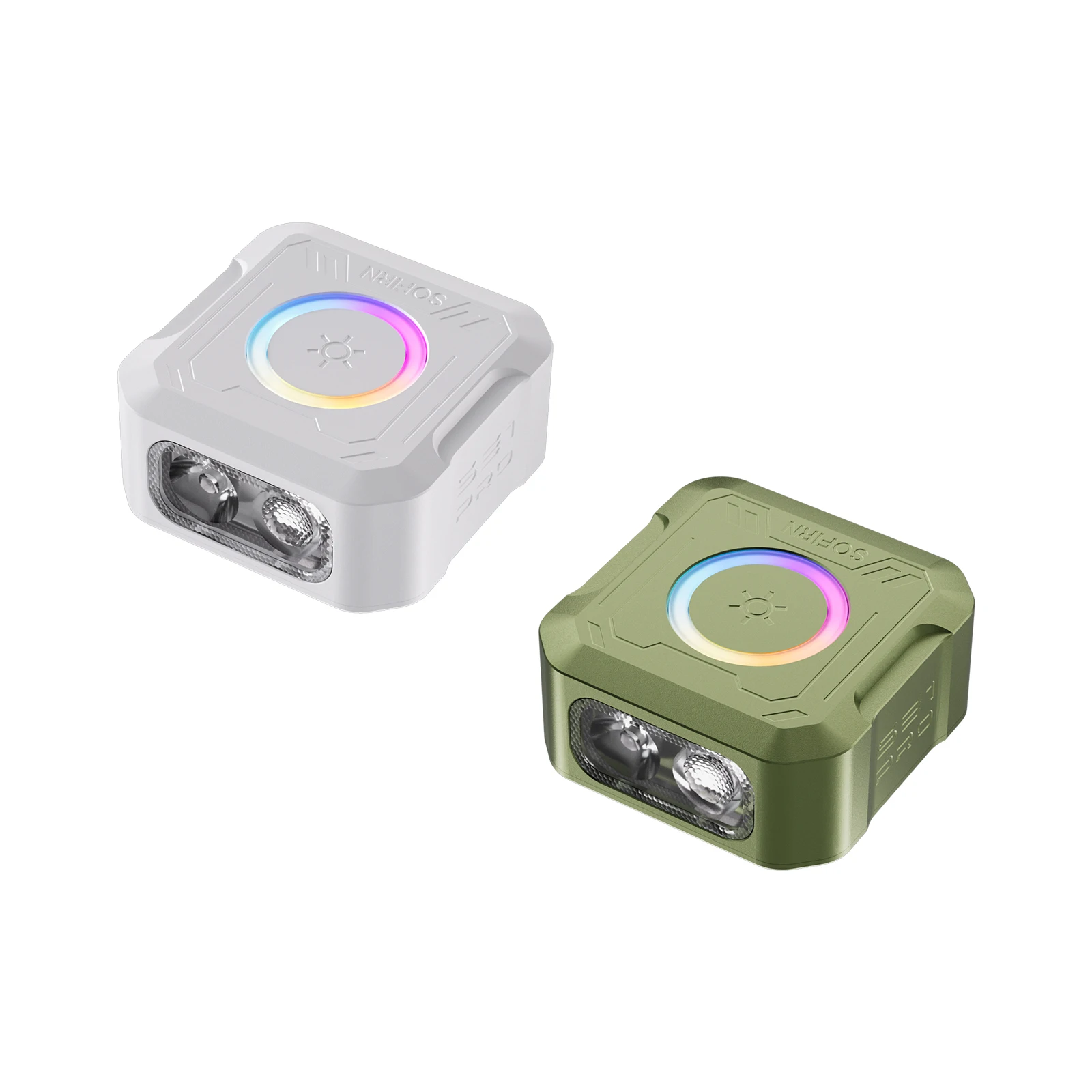 SOFIRN SE1 PRO EDC Keychain Flashlight RGB LED High CRI90 Magnetic Wristband Torch Type-C Rechargeable Portable Warning Light image 3