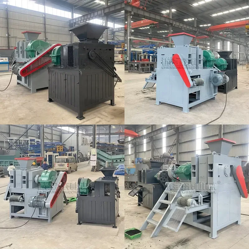 Artificial Coal Making Machine Commercial Briquette Charcoal Making Machine Compressed Coal Production Line