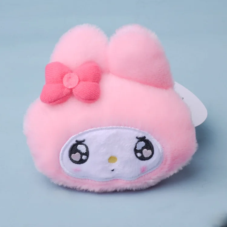 10-12Cm Sanrio Kuromi Mỹ Giai Điệu Cinnamoroll Tiền, Móc Khóa Anime Nhồi Bông Hình Mặt Dây Chuyền Dễ Thương Túi Đồ Chơi cho Bé Gái