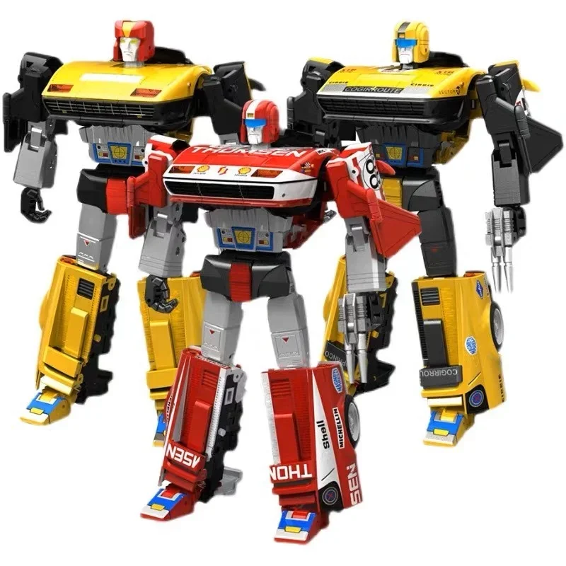 

X-Transbots Transformation MX-23 Fioravanti Overdrives MX-23D Diaclone Version MX-23C MX-23T MP G1 Action Figure Robot