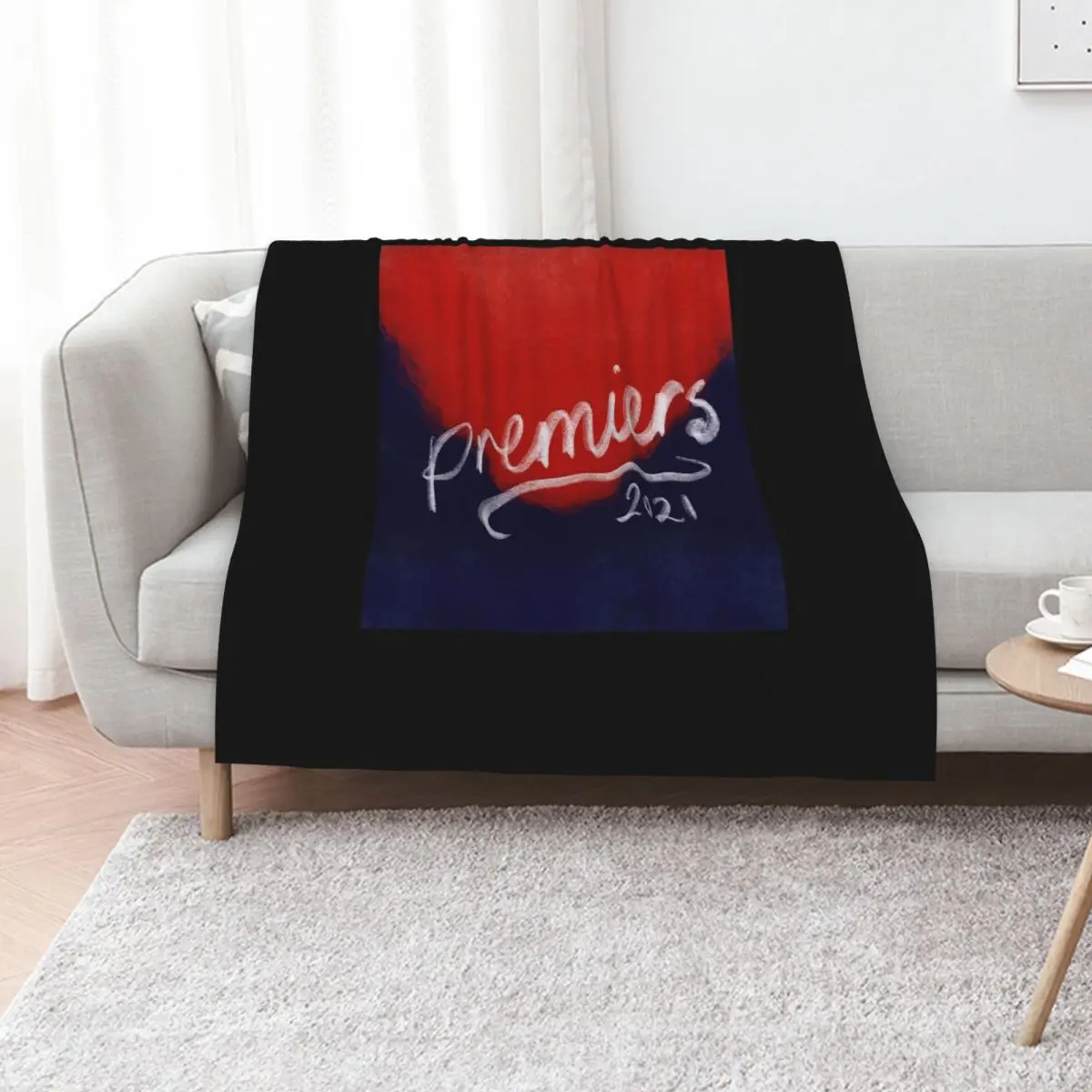 Melbourne Demons Dees Premiers 2021 Classic T-Shirt Throw Blanket Thins Decorative Throw for babies anime for sofa Blankets