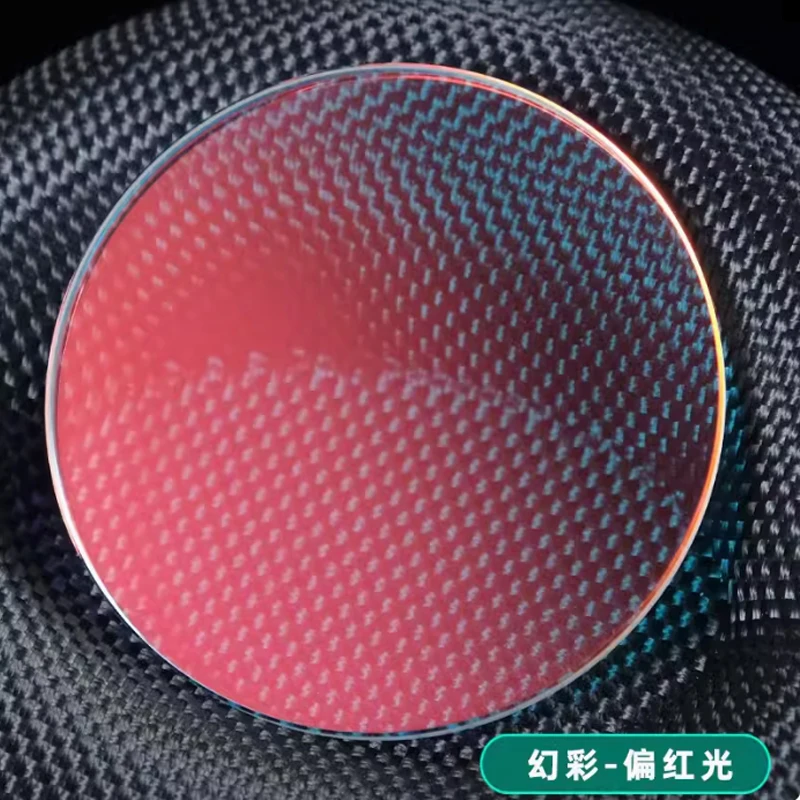 Watch lens circular Red light Flat glass Substitute for Diesel DZ4318 4323 4329 4343 mirror watch glass mirror watch accessories