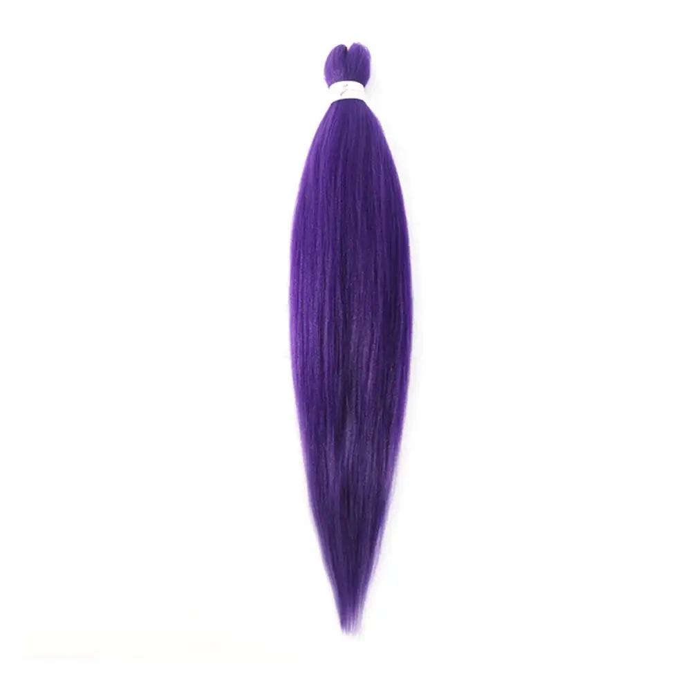 

Pre-stretched Braids Hair Professional Itch Free Hot Water Setting Synthetic Fiber Ombre Yaki Texture Braid Hair Extensions