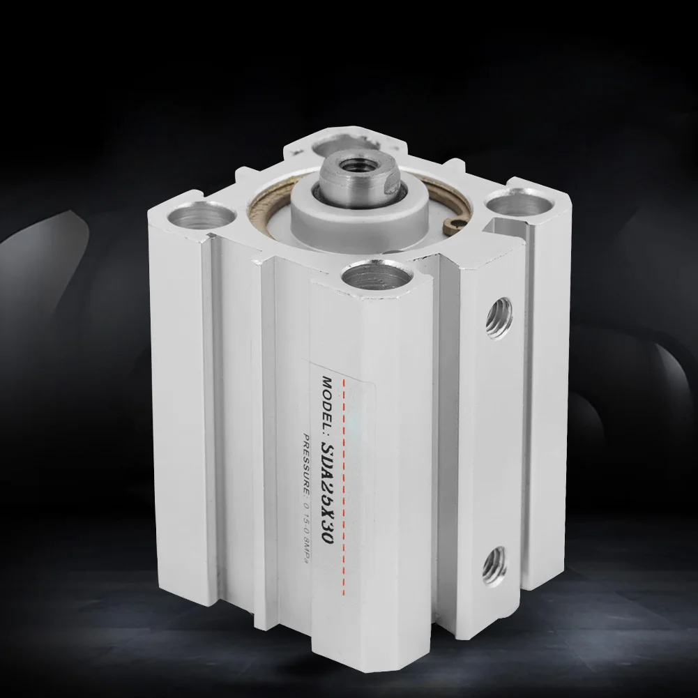 

ZK40 1Pcs SDA 25x30 Compact Aluminum Pneumatic Double Action Air Cylinder